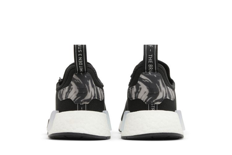 adidas NMD R1 Core Black White Marble (Women's)