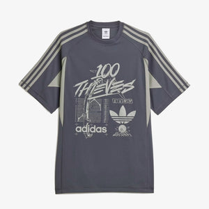 ADIDAS ORIGINALS | 100 THIEVES TEE { CARBON
