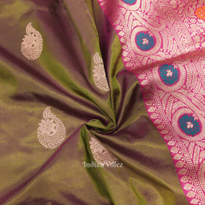 Designer Pure Banarasi Katan Silk Saree