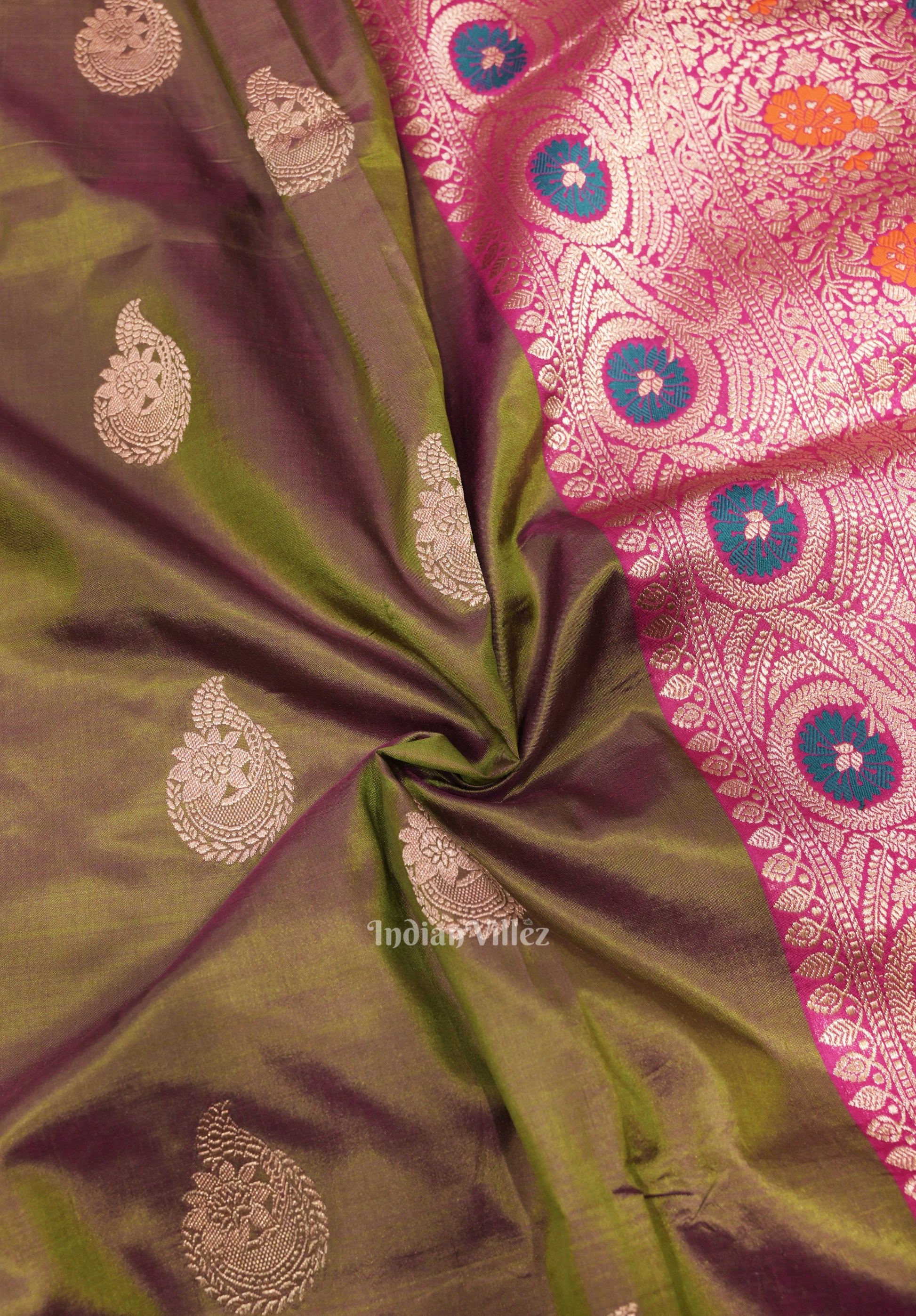 Designer Pure Banarasi Katan Silk Saree