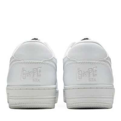 A Bathing Ape Bape Sta Low M2 White Leather (2020)