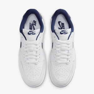 JORDAN | AIR JORDAN 1 LOW '85 { WHITE/NAVY-WHITE