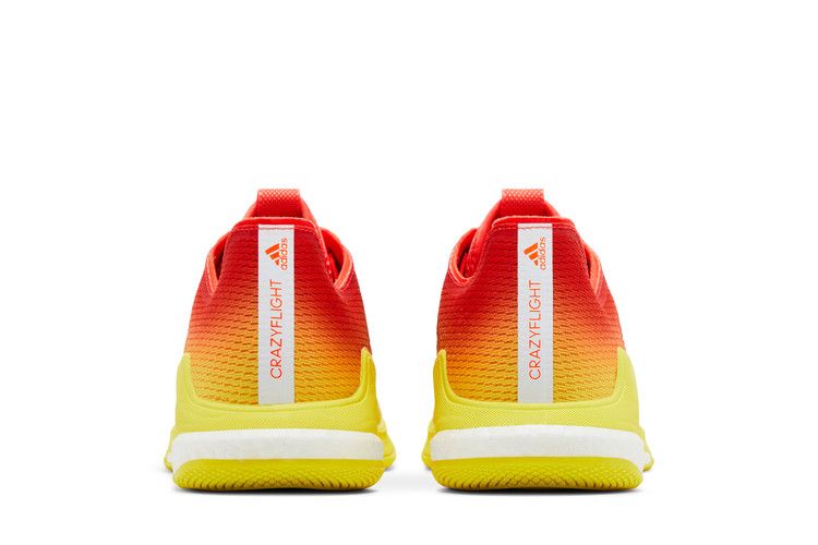 adidas Crazyflight Solar Red Acid Yellow (Women's)