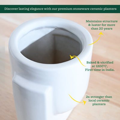 Cats are Gods Ceramic Planter