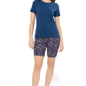 Sleep Shorts - Ocean Cavern Floral Print