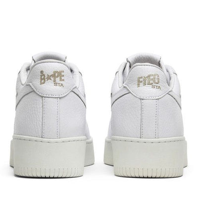 A Bathing Ape Bape Sta Low Ronnie Fieg Fiegsta White