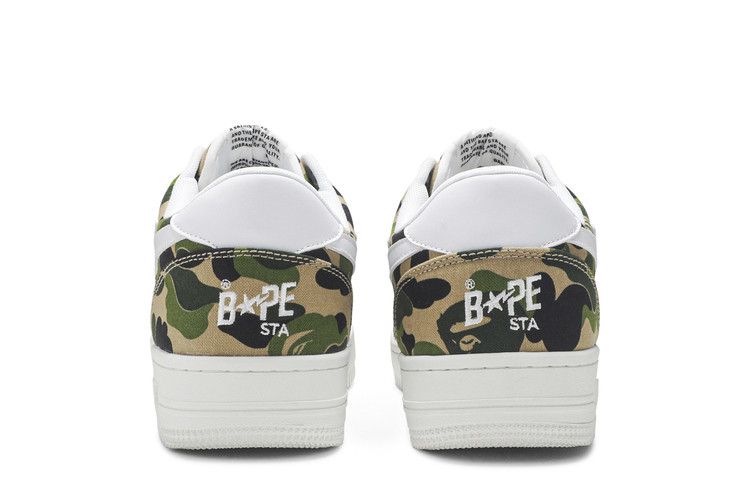 A Bathing Ape Bape Sta Low ABC Camo 20th Anniversary Green