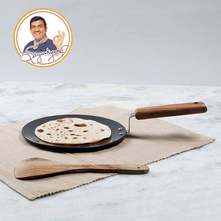 Ebony 22 cm Roti Tawa | Induction Bottom |