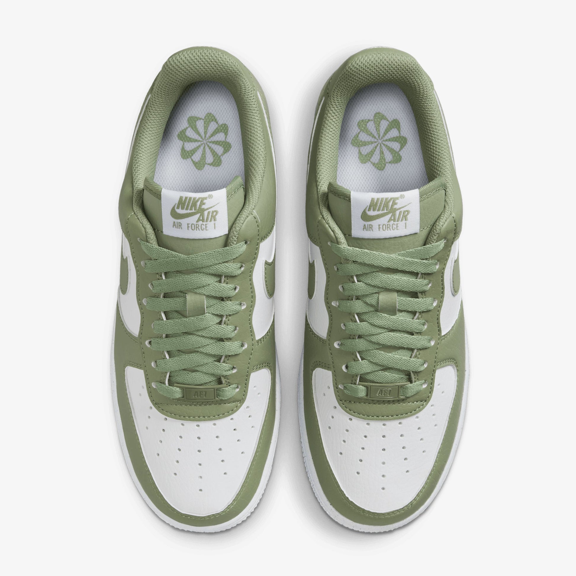 NIKE | AIR FORCE 1 '07 NEXT NATURE { WHITE/OIL GREEN-WHITE