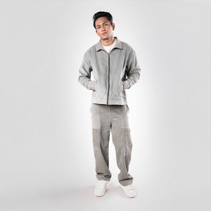SUPERKICKS | CORDUROY JACKET { SLATE GREY