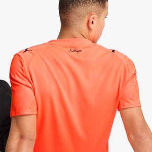 PUMA | X KIDSUPER MCFC PERFORMAANCE JERSEY { NEON SUN-PUMA BLACK