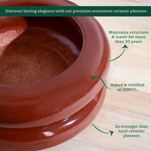 Tiny Kisses Ceramic Planter