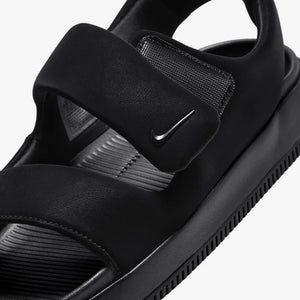 Nike | CALM SANDALS  { BLACK/BLACK-BLACK