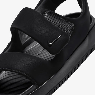 Nike | CALM SANDALS  { BLACK/BLACK-BLACK