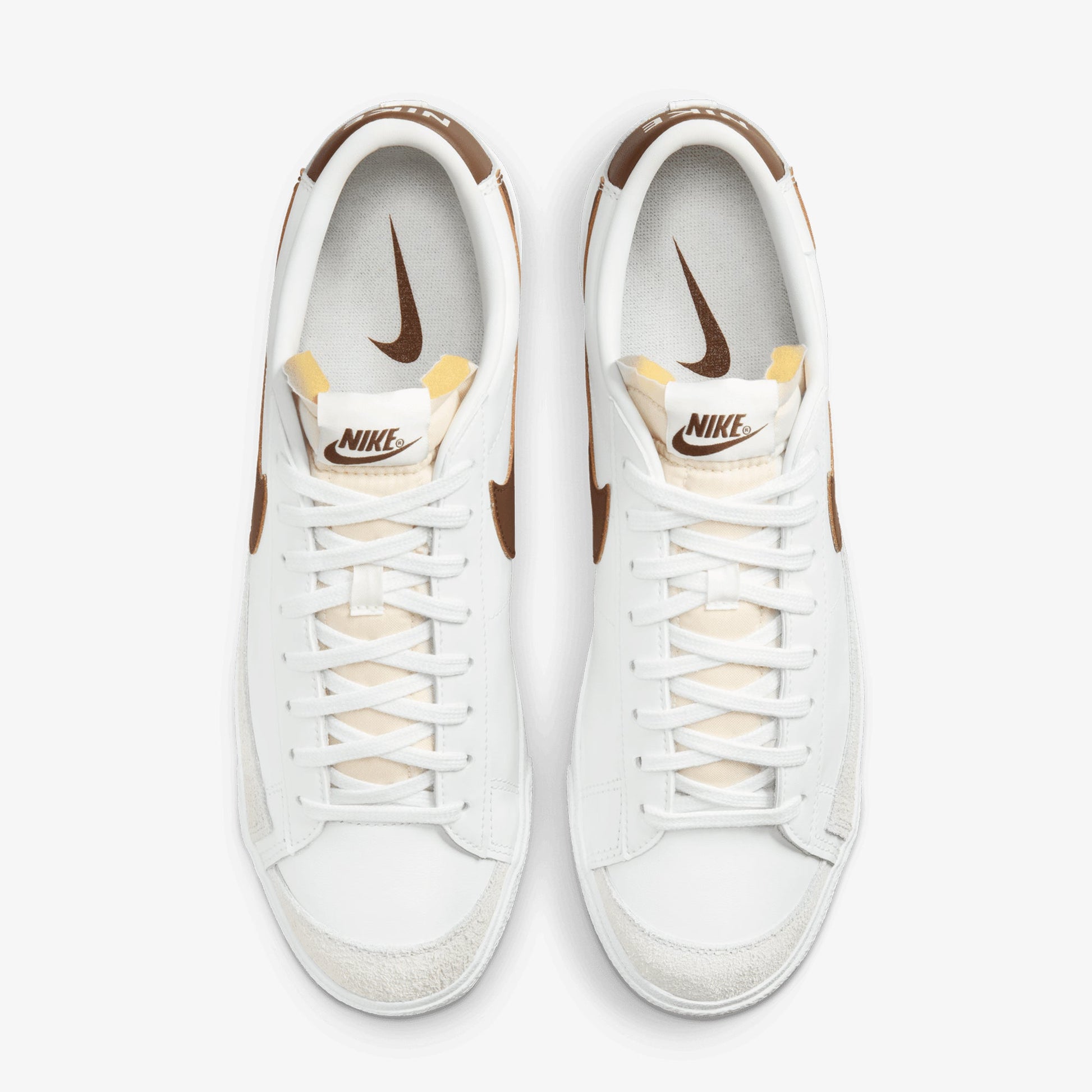NIKE | NIKE BLAZER LOW '77 VINTAGE { SUMMIT WHITE/CACAO WOW-PHOTON DUST