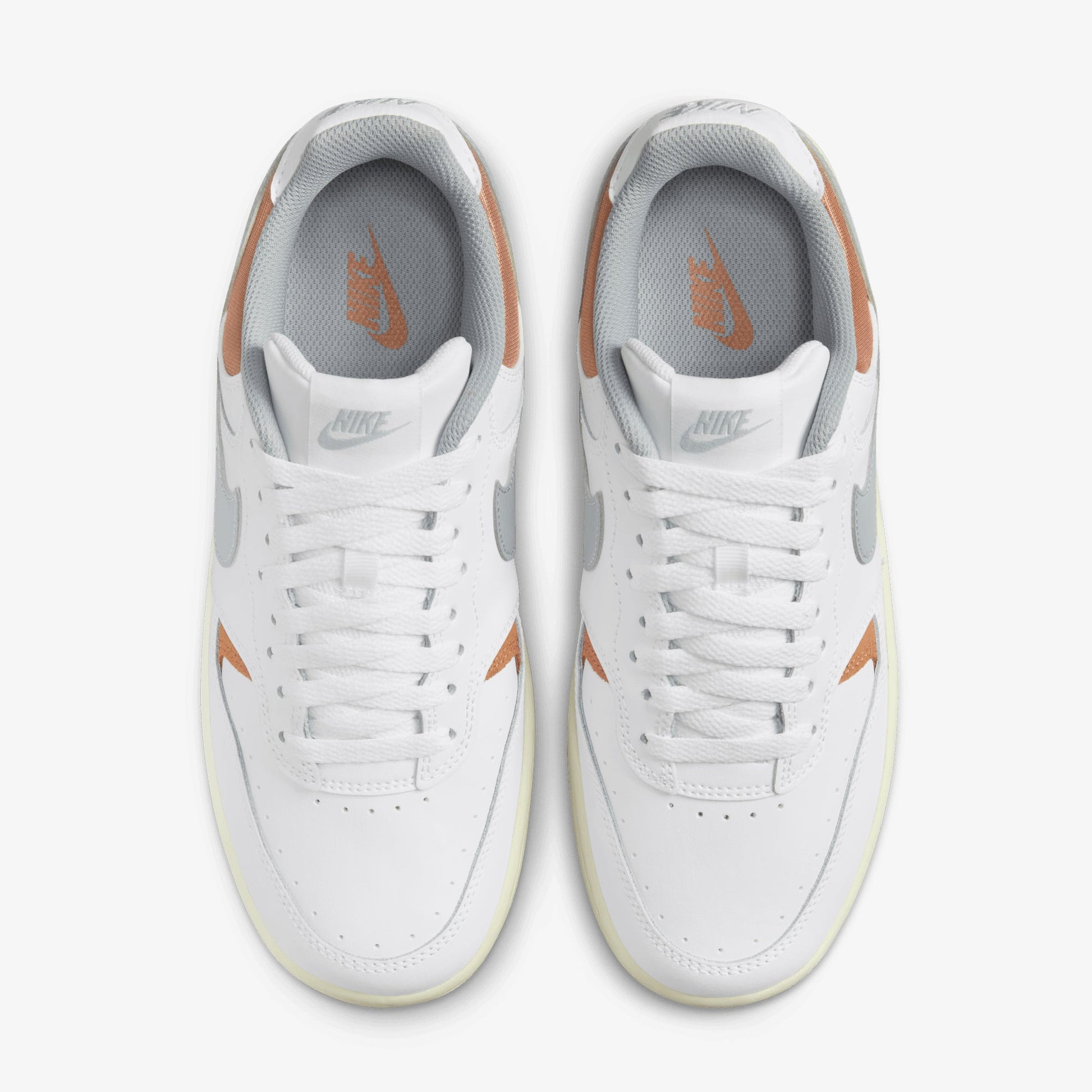 NIKE | GAMMA FORCE { WHITE/LIGHT PUMICE-FLAX-COCONUT MILK