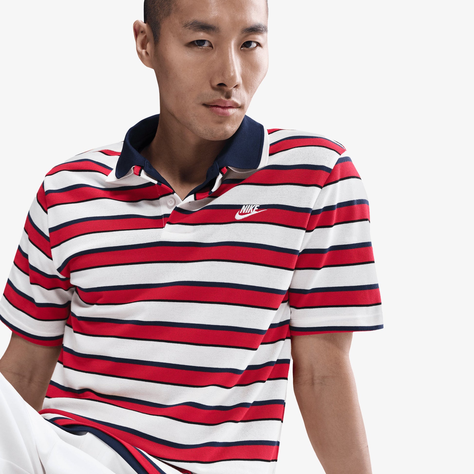 NIKE | CLUB T-SHIRT { SAIL/WHITE