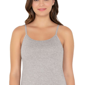 Cotton Camisole (Pack of 2) - Black-Grey