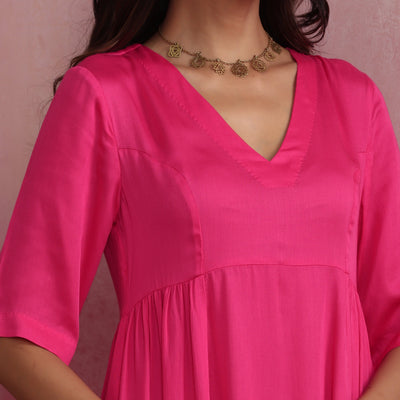 trueBrowns Modal Pink Dress