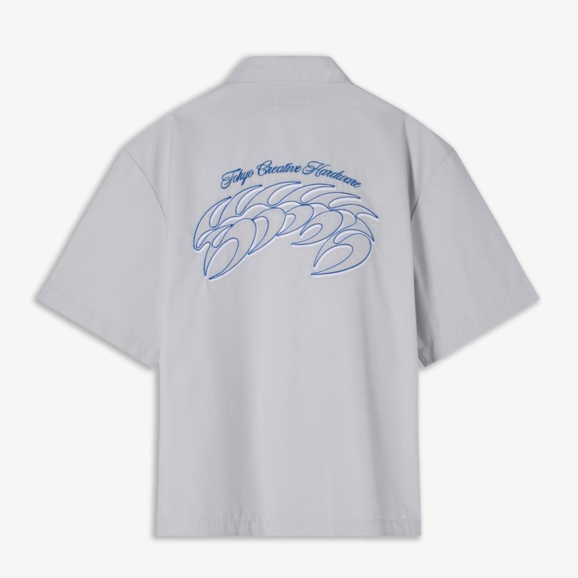 EDWIN | STAFF UNIFORM SHIRT SS { PALE GREY