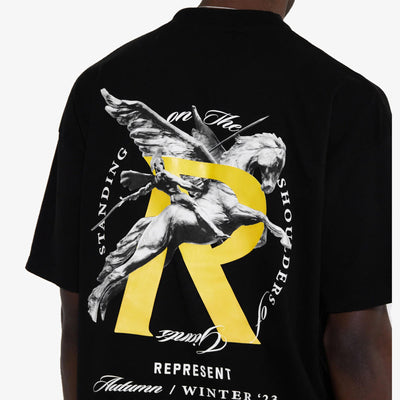 Represent | GIANTS T-SHIRT  { JET BLACK