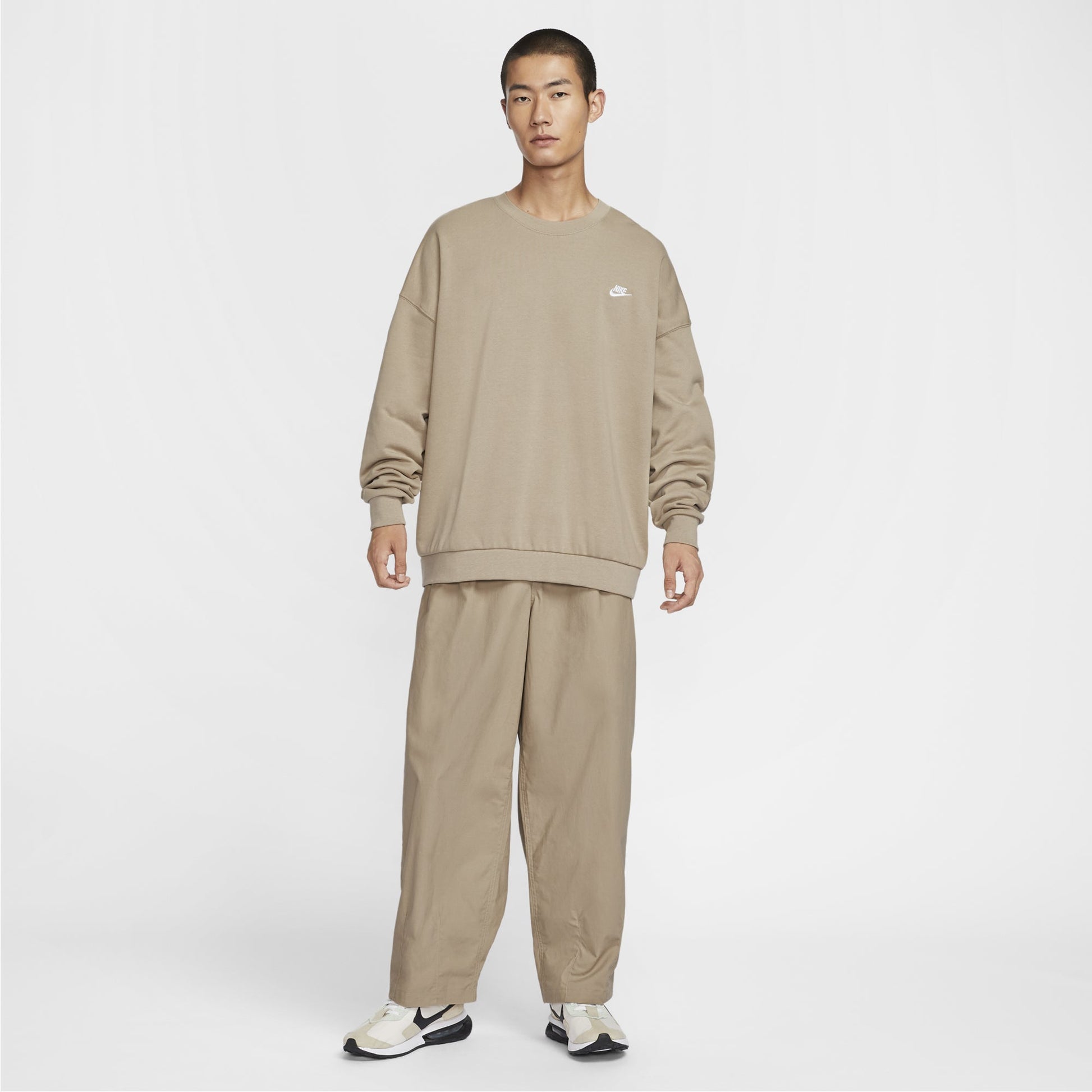 NIKE | CLUB BALLOON PANTS { KHAKI/KHAKI