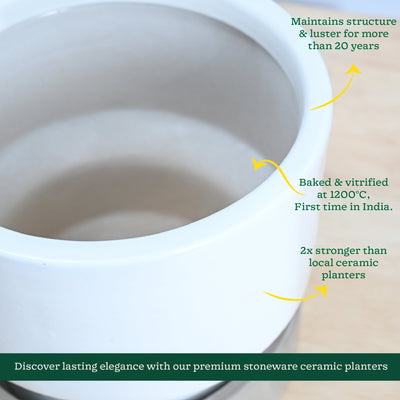 Soothing Rains Ceramic Planters