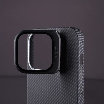 iPhone 14 Stent Kickstand Carbon Fiber Textured Case