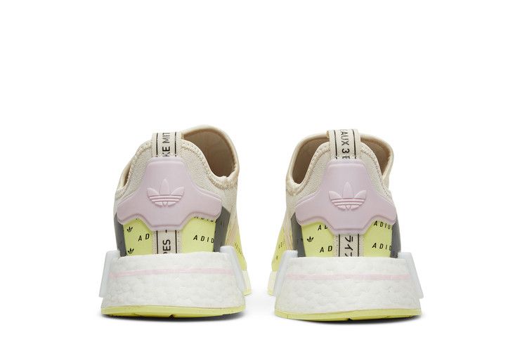 adidas NMD R1 Wonder White Pulse Yellow Pink (Women's)