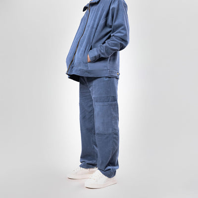 SUPERKICKS | CORDUROY PANT { ESTATE BLUE