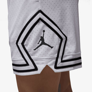 JORDAN | DRI-FIT MESH DIAMOND SHORTS { WHITE/BLACK/BLACK