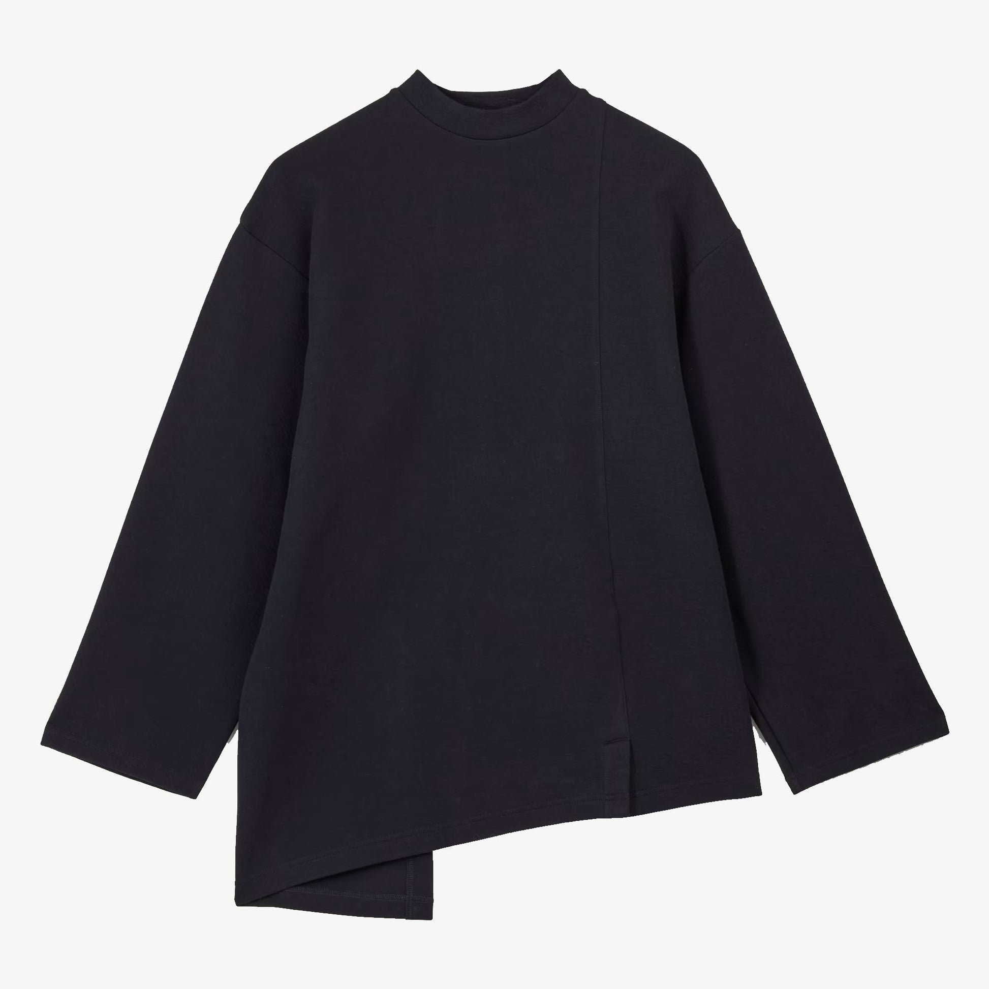 Y-3 | NATURAL SPACER LOOSE LONG SLEEVE TEE  { BLACK