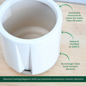 Moonlight Drama Ceramic Planter