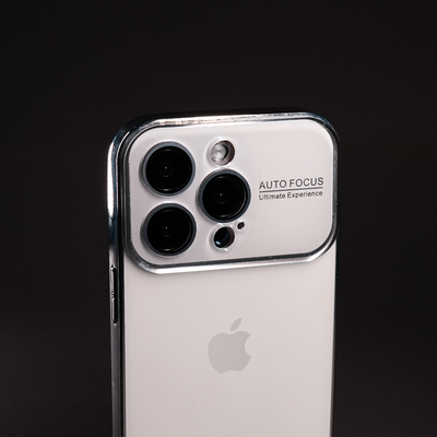 iPhone 15 Pro Autofocus Chrome Glass Case