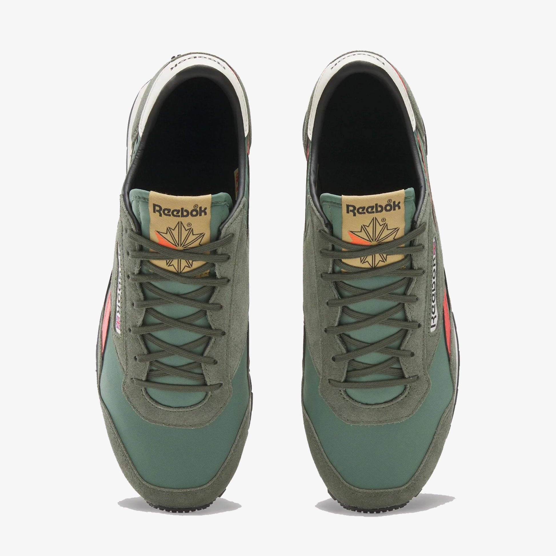 Reebok | AZTEC II { GREEN/ORANGE