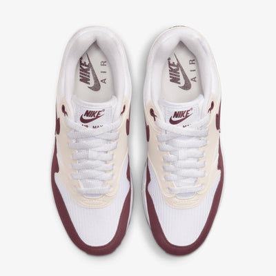 NIKE | AIR MAX 1 { WHITE/NIGHT MAROON-PHANTOM-BLACK
