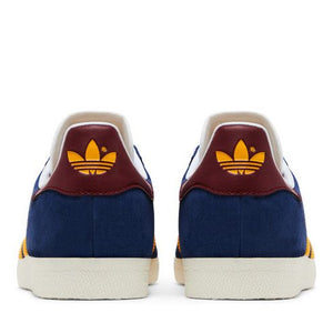 adidas Gazelle Dark Blue Crew Yellow Burgundy