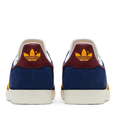 adidas Gazelle Dark Blue Crew Yellow Burgundy