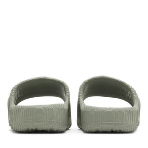 adidas Adilette 22 Slides Silver Green (Women's)