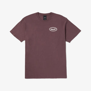 HUF | COUSIN OF DEATH T-SHIRT  { EGGPLANT