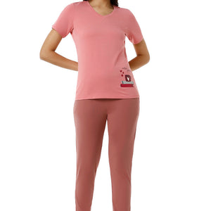 Full Length PJ Bottom - Dusty Cedar