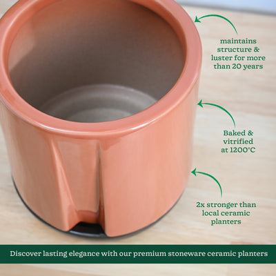 Moonlight Drama Ceramic Planter