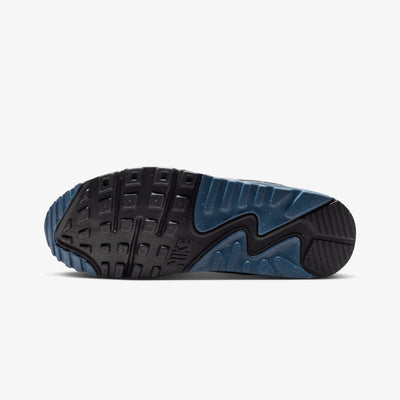 Nike | AIR MAX 90 { SUMMIT WHITE/BLACK-ASHEN SLATE-BLUE TINT