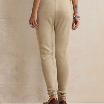 trueBrowns Beige Woollen Leggings