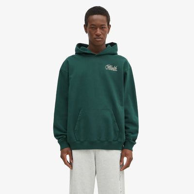SPORTY & RICH | HEALTH SCRIPT HOODIE { GREEN