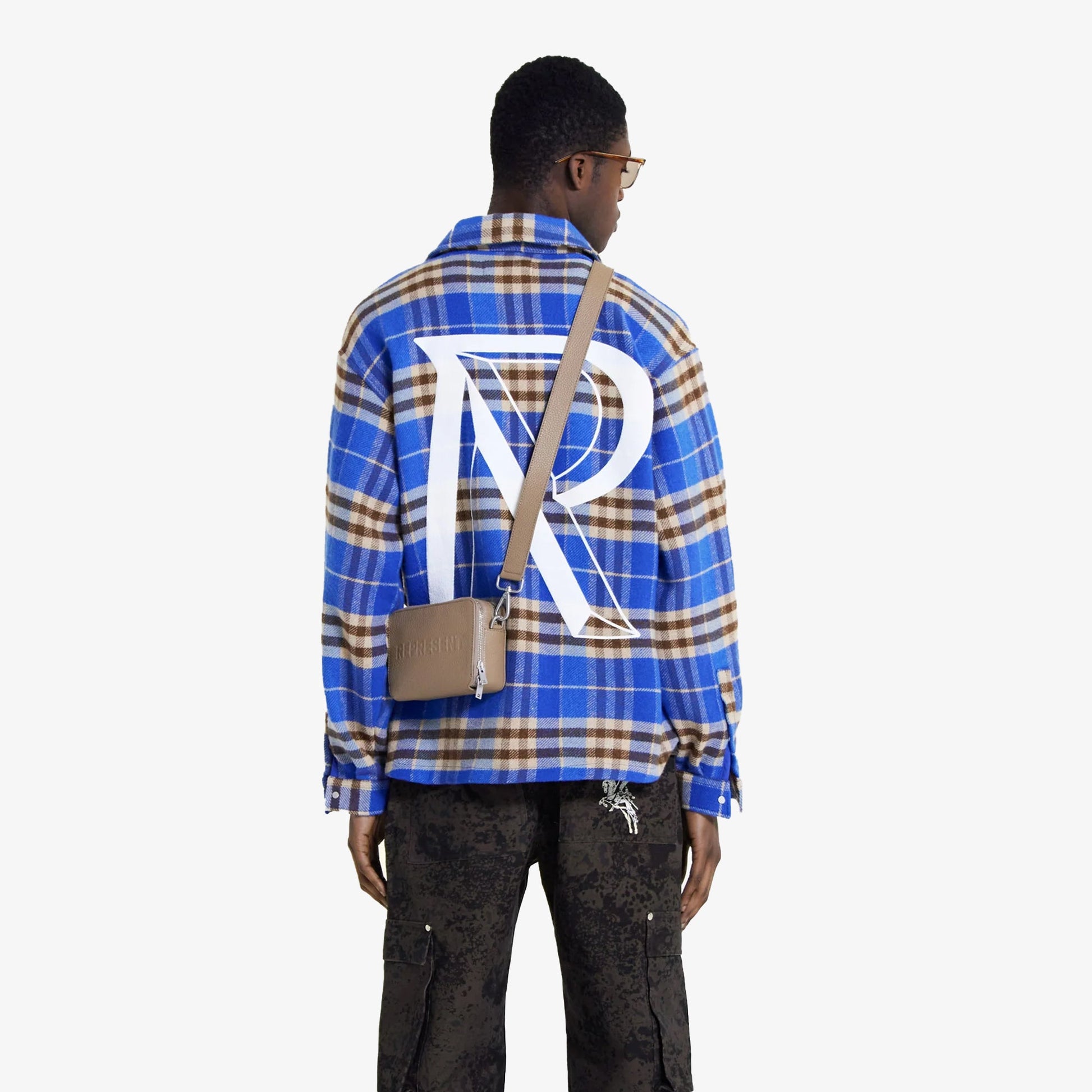 Represent | HEAVYWEIGHT INITIAL FLANNEL SHIRT  { MULTI