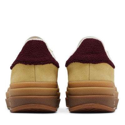 adidas Gazelle Bold Almost Yellow Maroon (Women's)