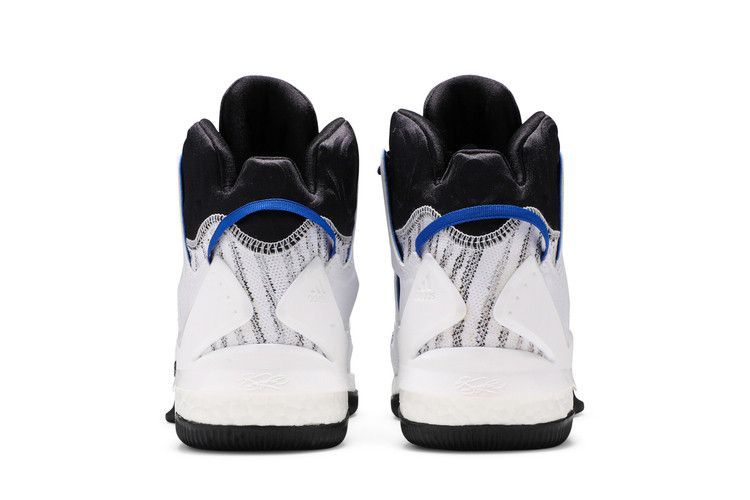 adidas D Rose 7 Primeknit White Black Royal