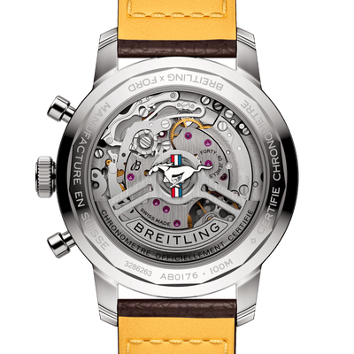 Breitling Top Time B01 Ford Mustang Green Dial Men 41mm