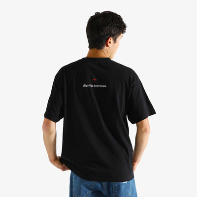 EDWIN | HIGH LIFE LOW LEVELS T-SHIRT { BLACK